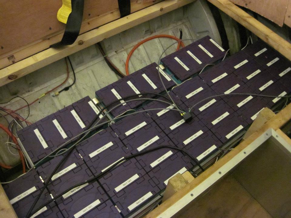 Completed wiring