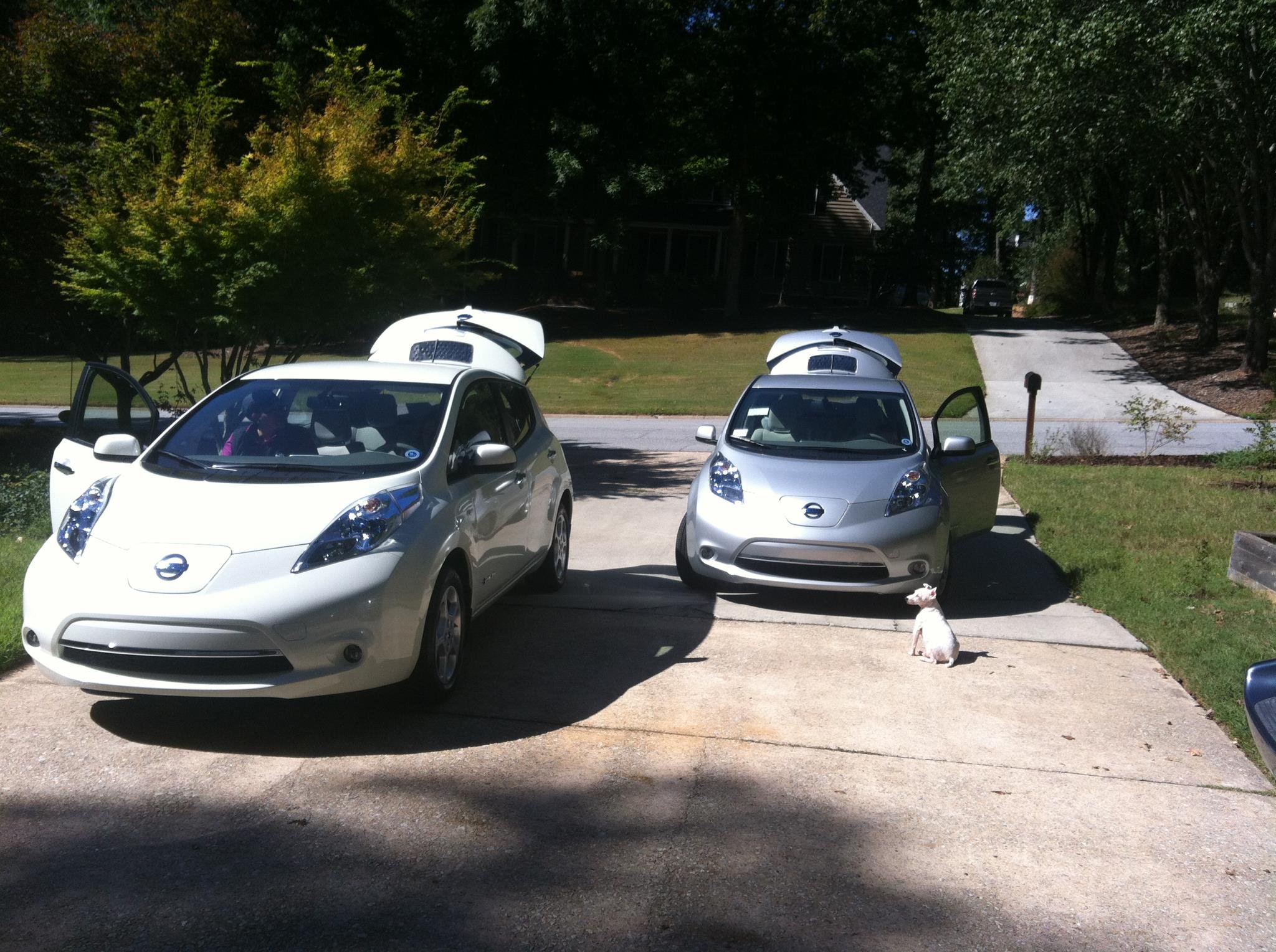 Testing some local chargers for National plug in day!