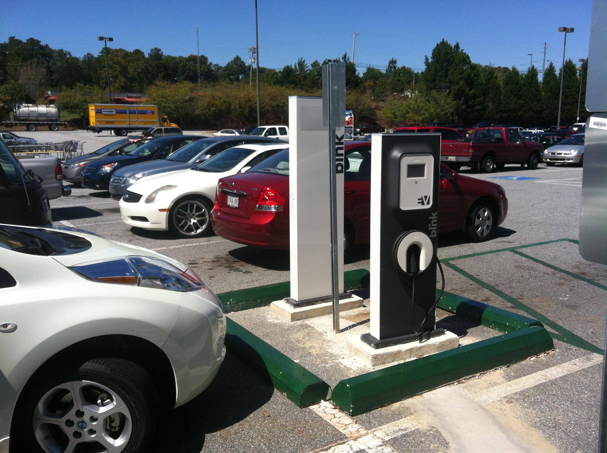 Testing some local chargers for National plug in day!