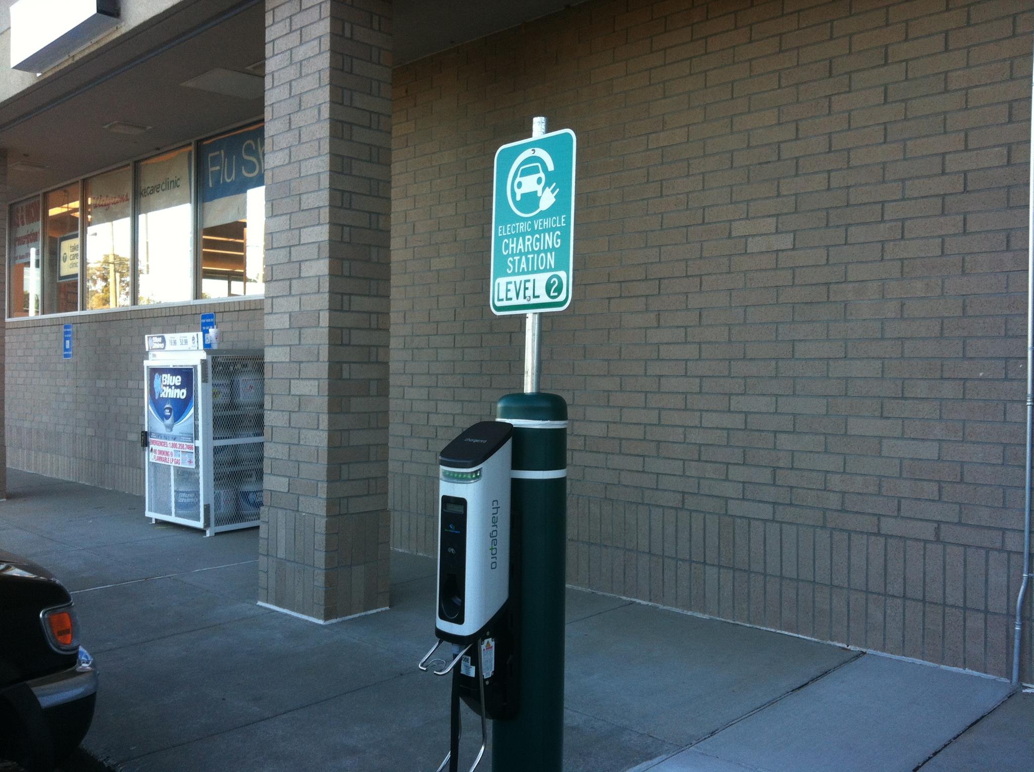 Testing some local chargers for National plug in day!
