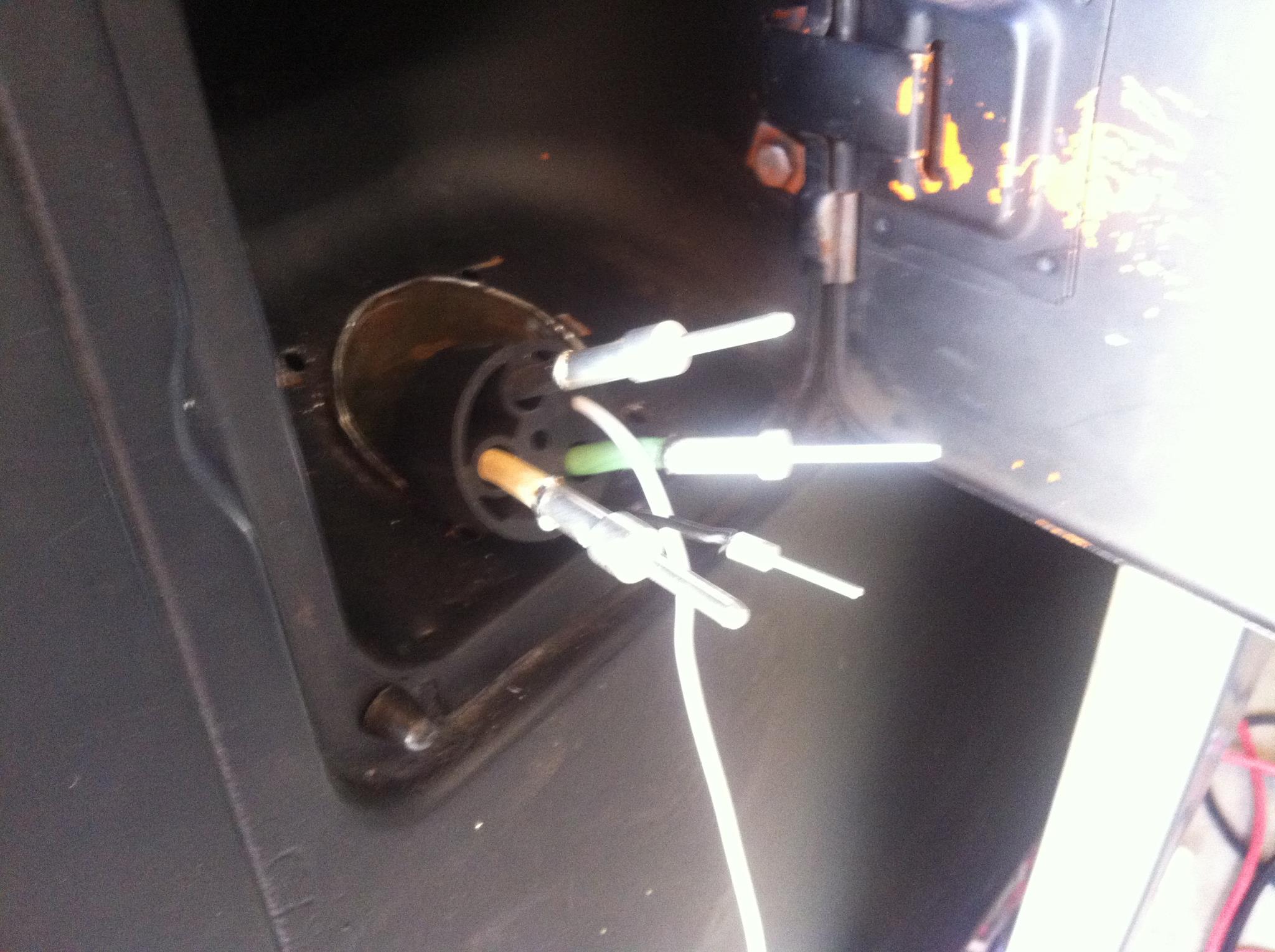 Soldering pins for the J1772