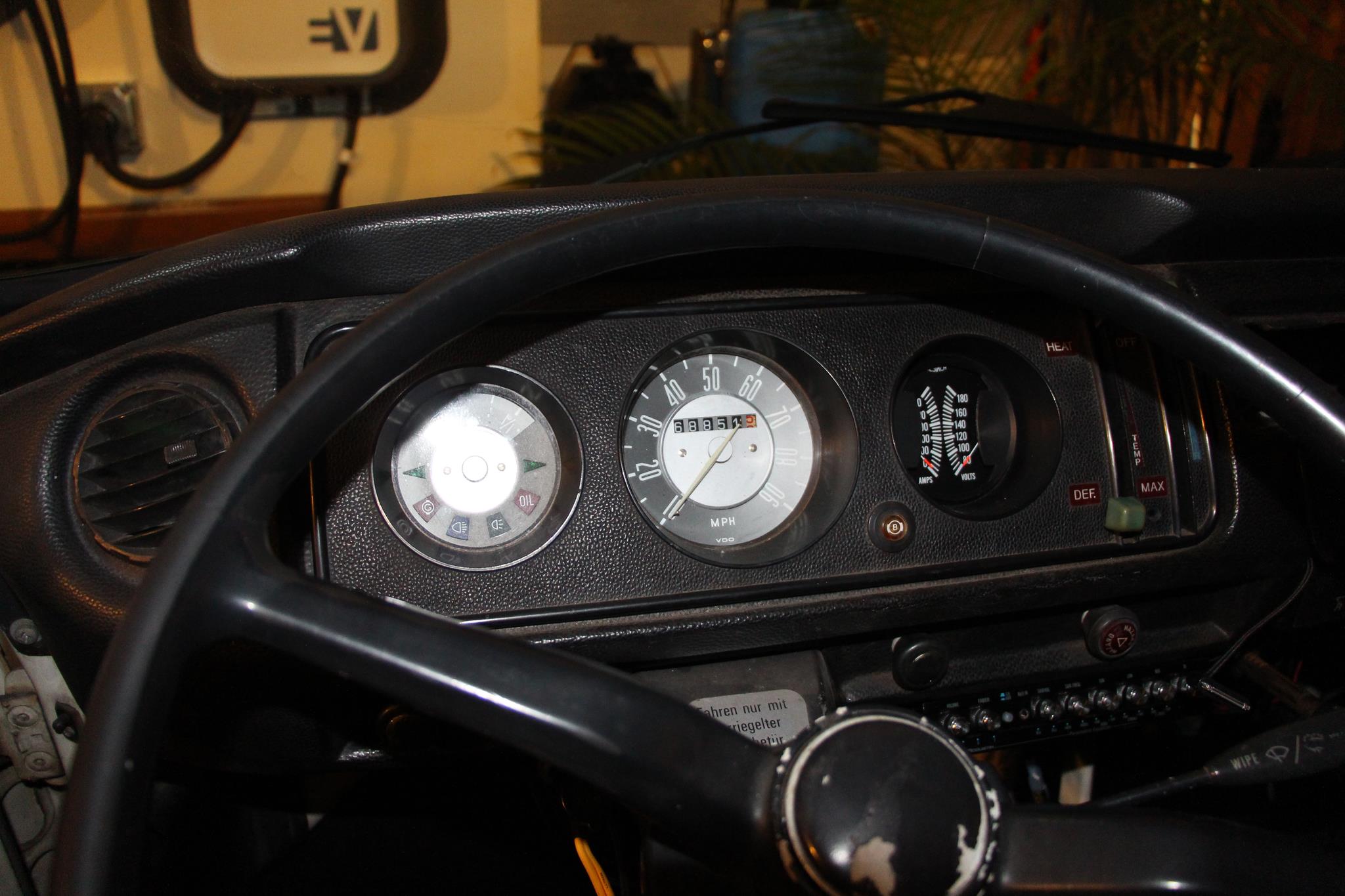 New gauge fitted!